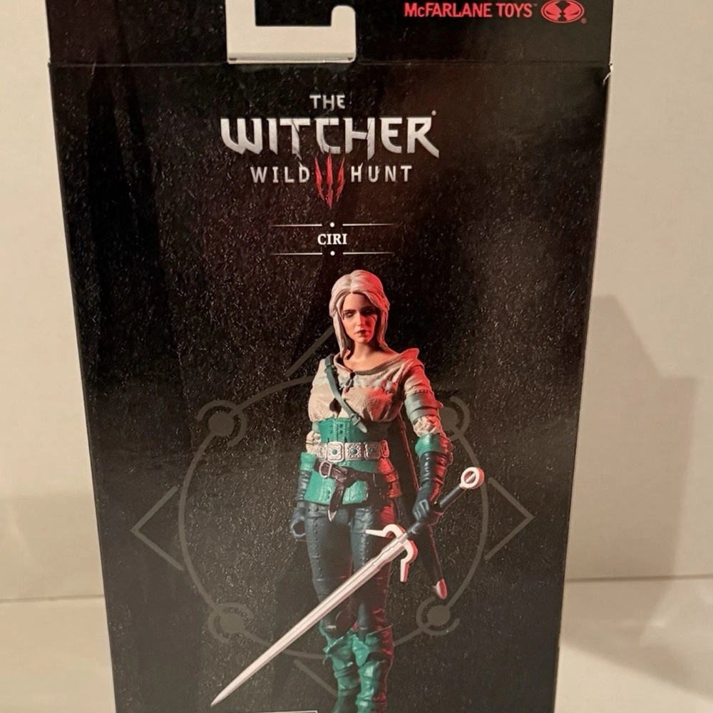 NEW The Witcher Wild Hunt CIRI  7" McFarlane Action Figure New In Package - Picture 2 of 2